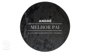Tábua Redonda Ardósia Personalizado