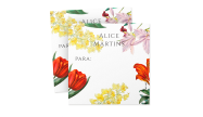 Adesivo para Presente Personalizado Floral