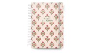 Agenda Tradicional Estampa Flor Oriental