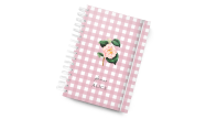 Caderno Personalizado Floral