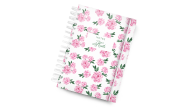 Caderno Personalizado Peonias