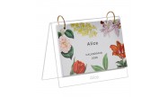 calendário-de-mesa-personalizado-floral-capa
