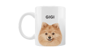 Caneca Pet Lulu da Pomerânia 