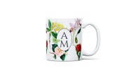 Caneca Personalizada Floral