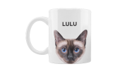 Caneca Pet Gato Siamês