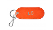 Chaveiro Personalizado Couro Oval