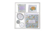 Kit Papelaria Infantil Flor Liberty