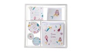 Kit Papelaria Infantil Sereia 