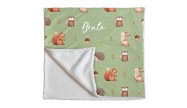 Manta Infantil Estampa Bosque Verde