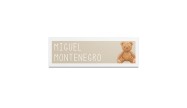 Mini Etiqueta Nome Urso