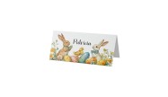 Marcador de Lugar de Mesa Personalizado Floral