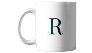 Caneca Estampa Letra Moderna