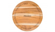 Tábua Redonda Madeira Personalizado
