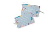 Tag de Mala Infantil Estampa Sereia