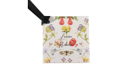 Tag Presente Personalizada Floral