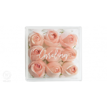 Caixa Personalizada para Flores Rosa