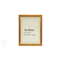 Quadro Significado Nome Arthur