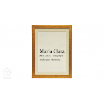 Quadro Significado Nome Maria Clara