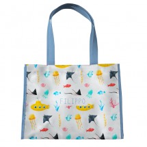 Bolsa Sacola Infantil Família Animais