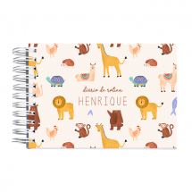 Caderno de Desenho Infantil Zoo