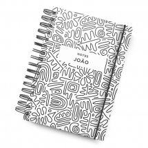 Caderno Personalizado Abstract