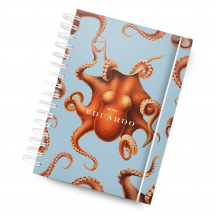 Caderno Personalizado Octopus
