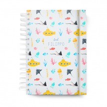 Caderno Infantil Personalizado Mar