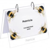 Calendário de Mesa Personalizado 2025
