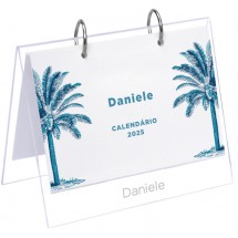 Calendário de Mesa Personalizado 2025