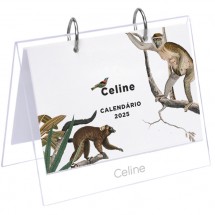 Calendário de Mesa Personalizado 2025