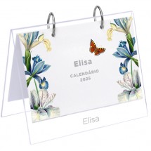 Calendário de Mesa Personalizado 2025