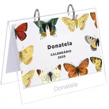 Calendário de Mesa Personalizado 2025