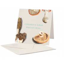 Cartão Social Estampado Fungi