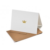 Cartão Comemorativo Símbolo Coroa