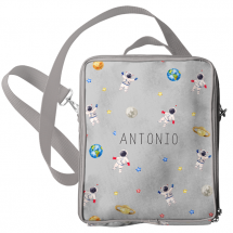 Lancheira Infantil Térmica Personalizada Astronauta