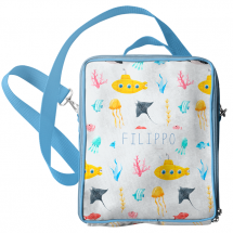 Lancheira Infantil Térmica Personalizada Mar