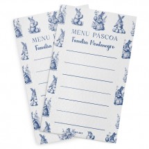 Menu Páscoa Personalizado Toile de Joie