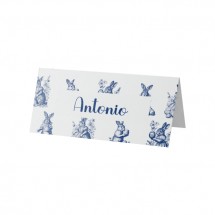 Marcador de Lugar de Mesa Personalizado Toile de Joie