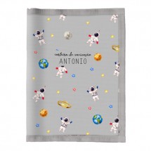 Porta Vacina Estampa Astronauta
