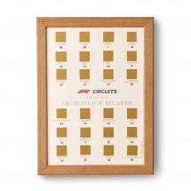 Quadro Raspadinha Circuito Fórmula 1