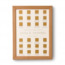 quadro viagem pai personalizado