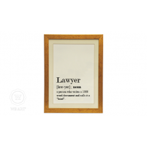 Quadro Personalizado Significado Lawyer