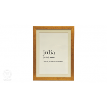 Quadro Significado Nome Julia
