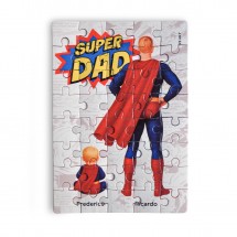 Quebra Cabeça Estampado Super Dad