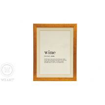 Quadro Personalizado Significado Wine