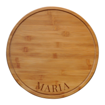 Tábua Redonda Pizza Personalizada