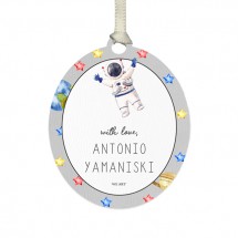 Tag Nome Astronauta Personalizada