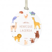 Tag Nome Zoo Personalizada