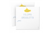 Adesivo Presente Personalizado Infantil Mar