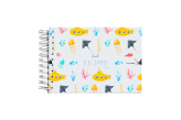 Caderno de Desenho Infantil Mar